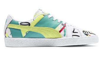 Puma x Shantell Martin Basket Graphic Sneakers Multicolor 366531-01