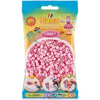Hama Midi Zažehlovací korálky Pastelově světle růžové 1000 ks