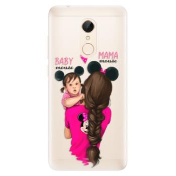 Silikonové pouzdro iSaprio - Mama Mouse Brunette and Girl - Xiaomi Redmi 5