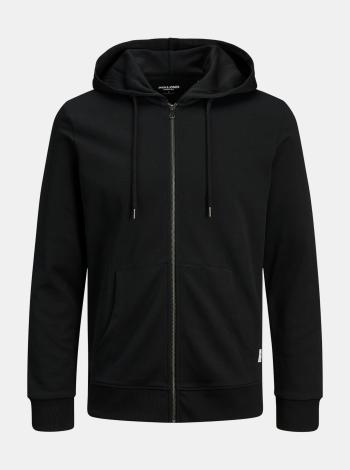 Černá basic mikina s kapucí Jack & Jones