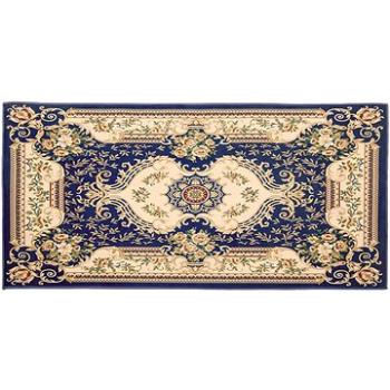 Tmavě modrý koberec 80 x 150 cm GAZIANTEP, 121643 (beliani_121643)