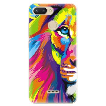 Odolné silikonové pouzdro iSaprio - Rainbow Lion - Xiaomi Redmi 6