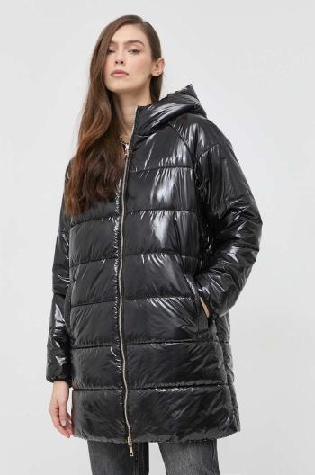 Oboustranná bunda Liu Jo dámská, černá barva, zimní, oversize