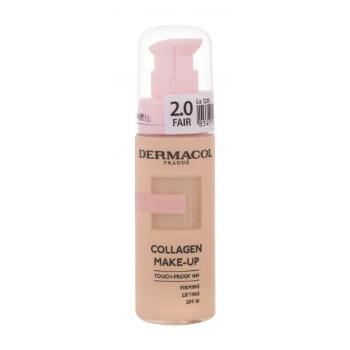Dermacol Collagen Make-up SPF10 20 ml make-up pro ženy Fair 2.0 na všechny typy pleti; proti vráskám; zpevnění a lifting pleti; na dehydratovanou pleť
