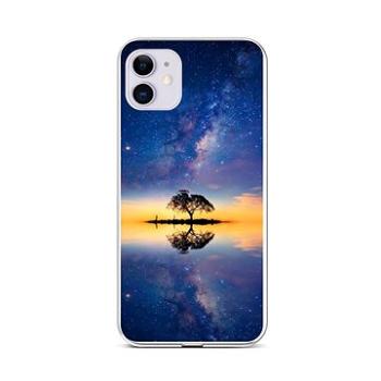 TopQ iPhone 11 silikon Noční obloha 58816 (Sun-58816)