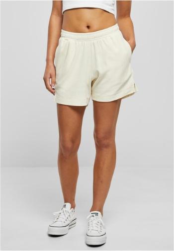 Urban Classics Ladies Towel Shorts palewhite - L