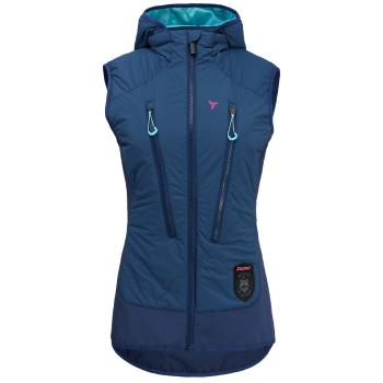 Dámská vesta Silvini Polara navy/turquoise Velikost: XL