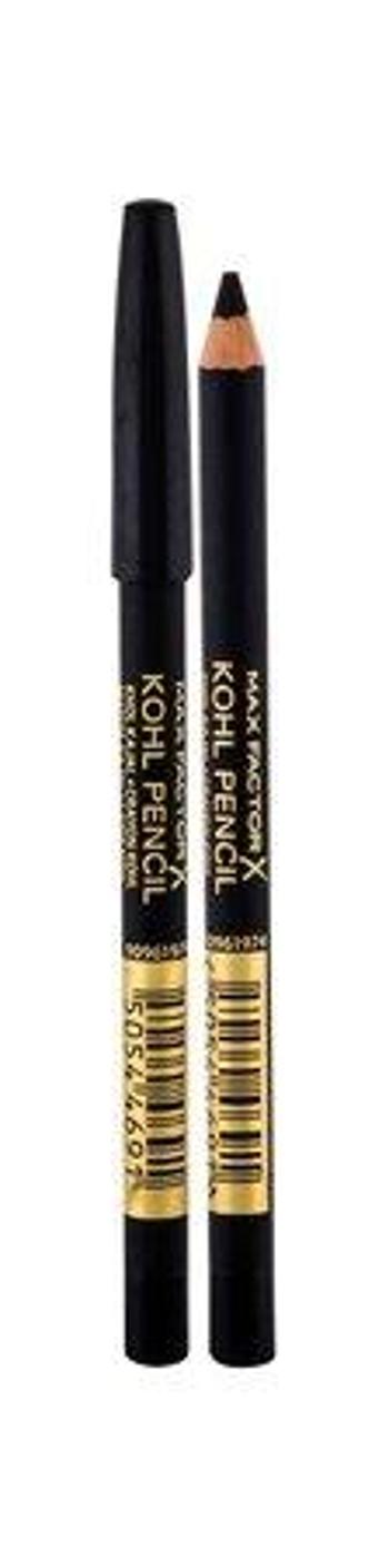 Max Factor Kohl Eye Liner Pencil (020 Black) 1,3 g, 3,5ml, 020, Black