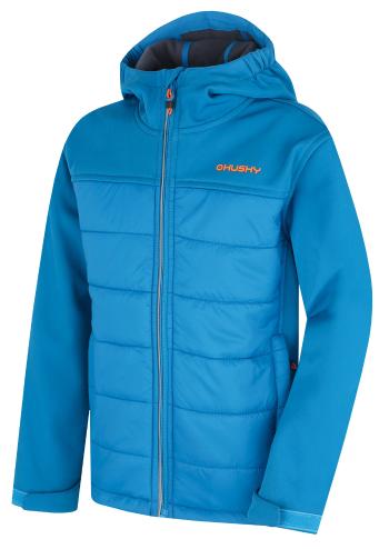 Husky Dětská softshell plněná bunda Swany K blue Velikost: 164 dětská bunda