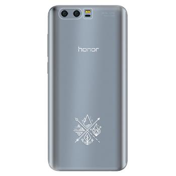 Odolné silikonové pouzdro iSaprio - čiré - Elements - Huawei Honor 9