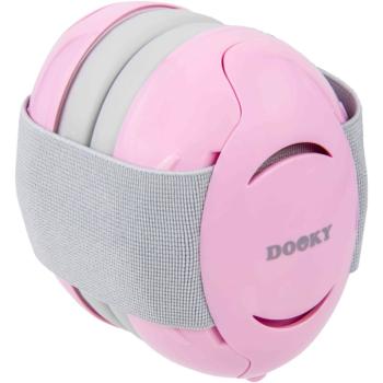 Dooky Baby Ear Protection BABY 0-36m chrániče sluchu pro děti Pink 1 ks