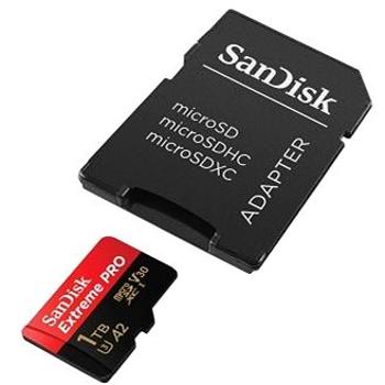 SanDisk MicroSDXC 1TB Extreme Pro + SD adaptér (SDSQXCZ-1T00-GN6MA)