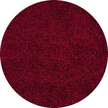 Ayyildiz koberce Kusový koberec Dream Shaggy 4000 Red Kruh - 120x120 (průměr) kruh cm Červená