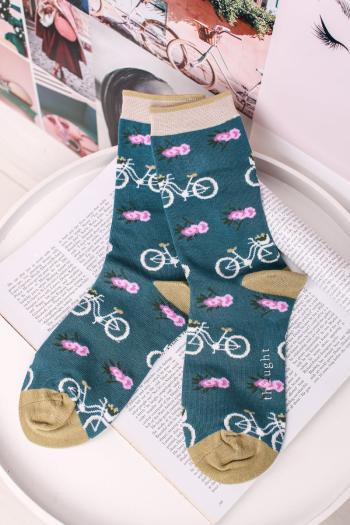 Zelené ponožky Bicycle Socks