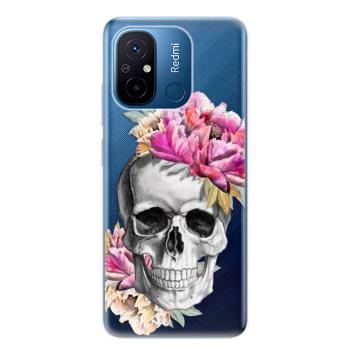 Odolné silikonové pouzdro iSaprio - Pretty Skull - Xiaomi Redmi 12C