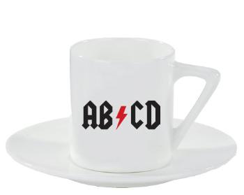 Espresso hrnek s podšálkem 100ml ABCD