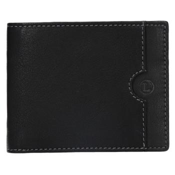 Lagen Pánská peněženka kožená BLC/4124 Černá