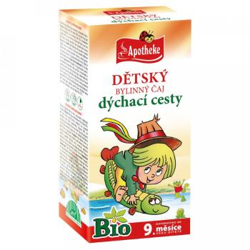 Apotheke Dětský čaj na dýchací cesty BIO 20 ks