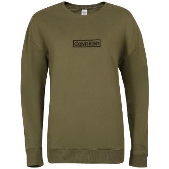 Calvin Klein REIMAGINED HER L/S SWEATSHIRT Dámská mikina, khaki, velikost S