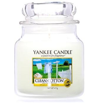 YANKEE CANDLE Classic střední Clean Cotton 411 g (5038580000115)