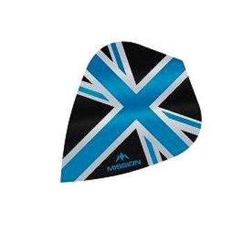 Mission Letky Alliance Union Jack - Black / Blue F3089 (289296)