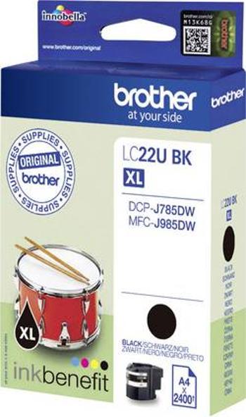 Brother Ink LC-22U BK originál černá LC22UBK