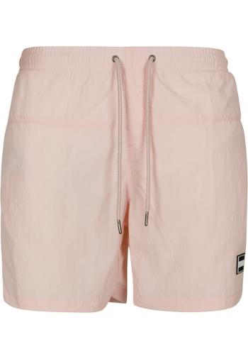 Urban Classics Block Swim Shorts pink - XS