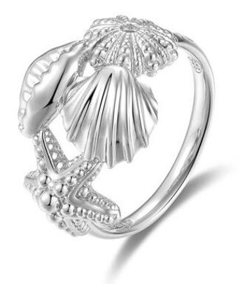 Rosato Stříbrný prsten Plody moře Storie RZA007 54 mm