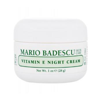 Mario Badescu Vitamin E Night Cream 28 g noční pleťový krém na suchou pleť; výživa a regenerace pleti; na citlivou a podrážděnou pleť