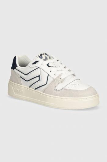 Sneakers boty Levi's GLIDE S L bílá barva, 000FI-0002