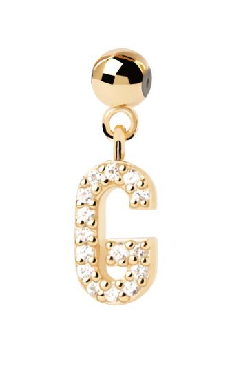 PDPAOLA Pozlacený přívěsek "G" Charms CH01-056-U