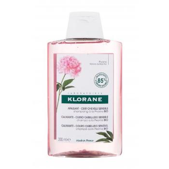 Klorane Organic Peony Soothing & Anti-Irritating 200 ml šampon pro ženy na citlivou pokožku hlavy
