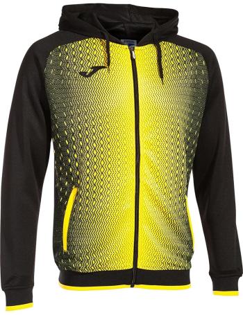 černo-žlutá fotbalová mikina joma supernova hooded jacket vel. M