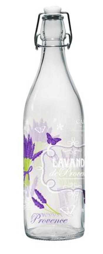 CERVE Skleněná láhev s patentním uzávěrem 1l Provence