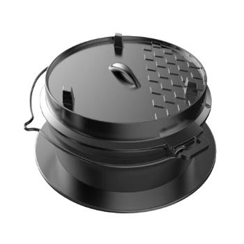 Tepro 8230 Litinový kotlík s víkem Dutch Oven, 6 l