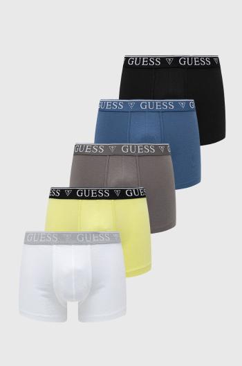 Boxerky Guess 5-pack pánské, černá barva