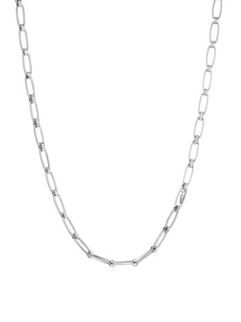 Liu.Jo Nadčasový ocelový náhrdelník s krystaly LJ1589