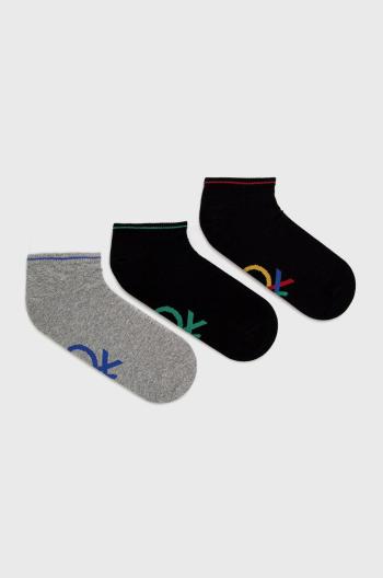 Ponožky United Colors of Benetton černá barva