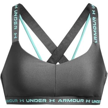 Under Armour CROSSBACK LOW Dámská podprsenka, šedá, velikost