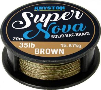 Kryston Pletená šňůra Super Nova solid braid písková 20m - 35lb