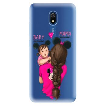 Odolné silikonové pouzdro iSaprio - Mama Mouse Brunette and Girl - Xiaomi Redmi 8A