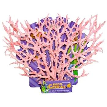 Penn Plax Deco Coral L růžovobílá 25 × 18 cm (0030172006456)