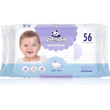 Bella Baby Happy Panda Sensitive vlhčené ubrousky pro děti 56 ks