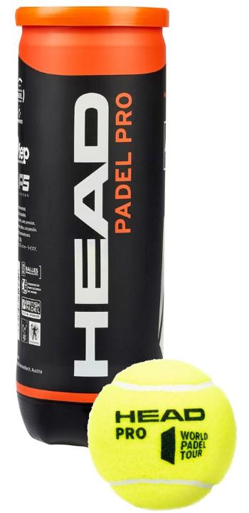 Head padelové míčky Padel Pro 3ks