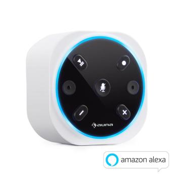 Auna Intelligence Plug, inteligentní reproduktor do zásuvky, ovládání hlasem pomocí virtuální asistentky Alexa, BT