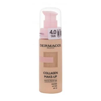 Dermacol Collagen Make-up SPF10 20 ml make-up pro ženy Tan 4.0 na všechny typy pleti; proti vráskám; zpevnění a lifting pleti; na dehydratovanou pleť