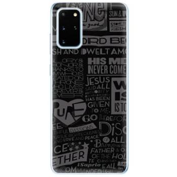 iSaprio Text 01 pro Samsung Galaxy S20+ (text01-TPU2_S20p)