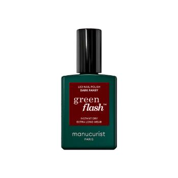 Manucurist Green Flash LED gel na nehty - Dark Pansy 15 ml