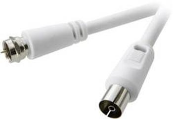 SAT, antény kabel SpeaKa Professional SP-7870452, 90 dB, 10.00 m, bílá