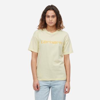 Carhartt WIP S/S Script T-shirt I029076 SOFT YELLOW/POPSICLE